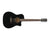 Fender CC-60SCE Acoustic Guitar Concert Black Solid Cutaway Electric - 0970153006