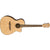 Fender FA-345CE Acoustic Guitar Audtorium Natural w/ Cutaway & Pickup - 0971343021