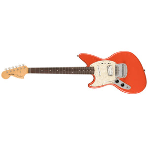 Fender Kurt Cobain Jag-Stang Electric Guitar Left-Handed Rosewood FB Fiesta Red - MIM 0141050340