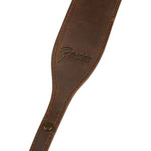 Fender Paramount Banjo Leather Strap Brown - 0990614021