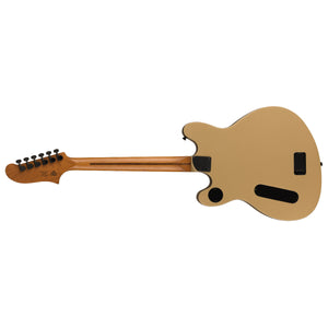 Fender Squier Contemporary Active Starcaster Guitar Roasted Maple Shoreline Gold - 0370471544