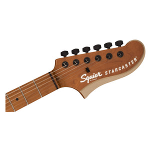 Fender Squier Contemporary Active Starcaster Guitar Roasted Maple Shoreline Gold - 0370471544