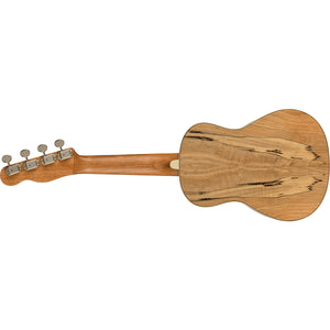 Fender Zuma Exotic Concert Ukulele Spalted Maple Uke - 0970450594