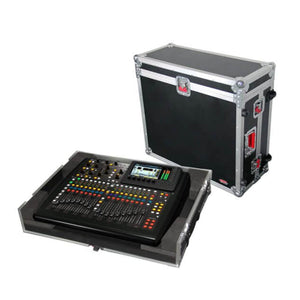 Gator G-TOUR X32CMPCTW Road Case w/ Wheels for Behringer X32 Compact Mixer