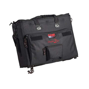 Gator GSR-2U Padded Bag for Laptop and 2U Audio Console Rack