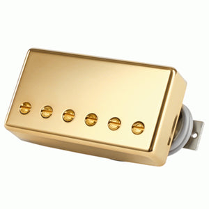 Gibson 498T Hot Alnico Treble Alnico V 4C Humbucker Pickup Gold