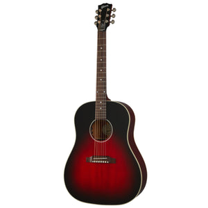 Gibson Slash J-45 Acoustic Guitar Vermillion Burst w/ Pickup & Hardcase