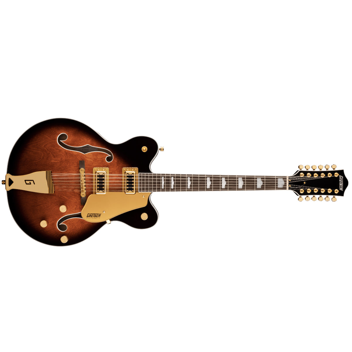 Gretsch G5422G-12 Electromatic Classic Hollow Body Double-Cut Electric Guitar 12-String Single Barrel Burst - 2516319593