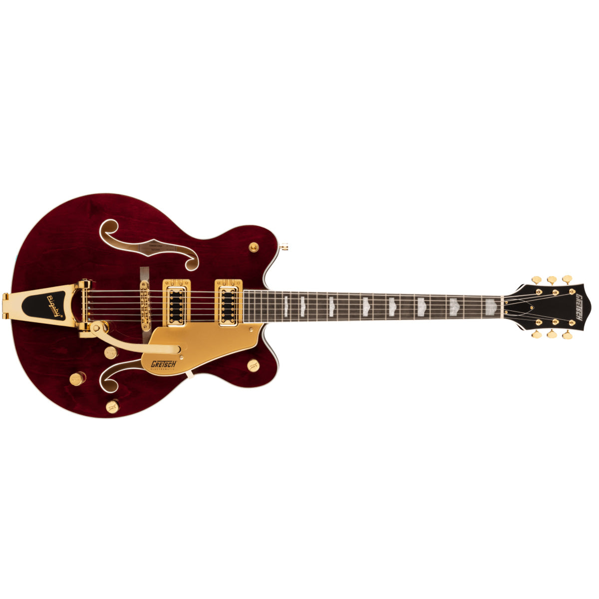 Gretsch G5422TG Electromatic Classic Hollow Body Double-Cut Electric Guitar Walnut Stain w/ Bigsby - 2506217517