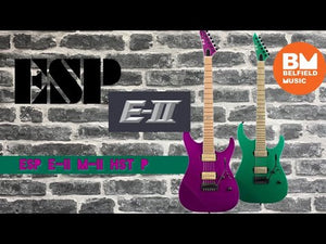 ESP E-II M-II HST P Electric Guitar Voodoo Purple w/ Bare Knuckle HSP90s