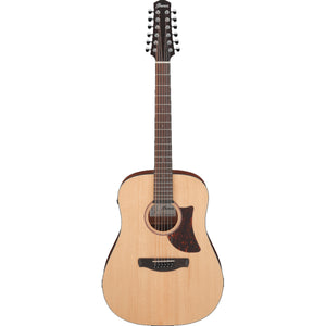 Ibanez AAD1012E Advanced Acoustic Guitar Open Pore Natural