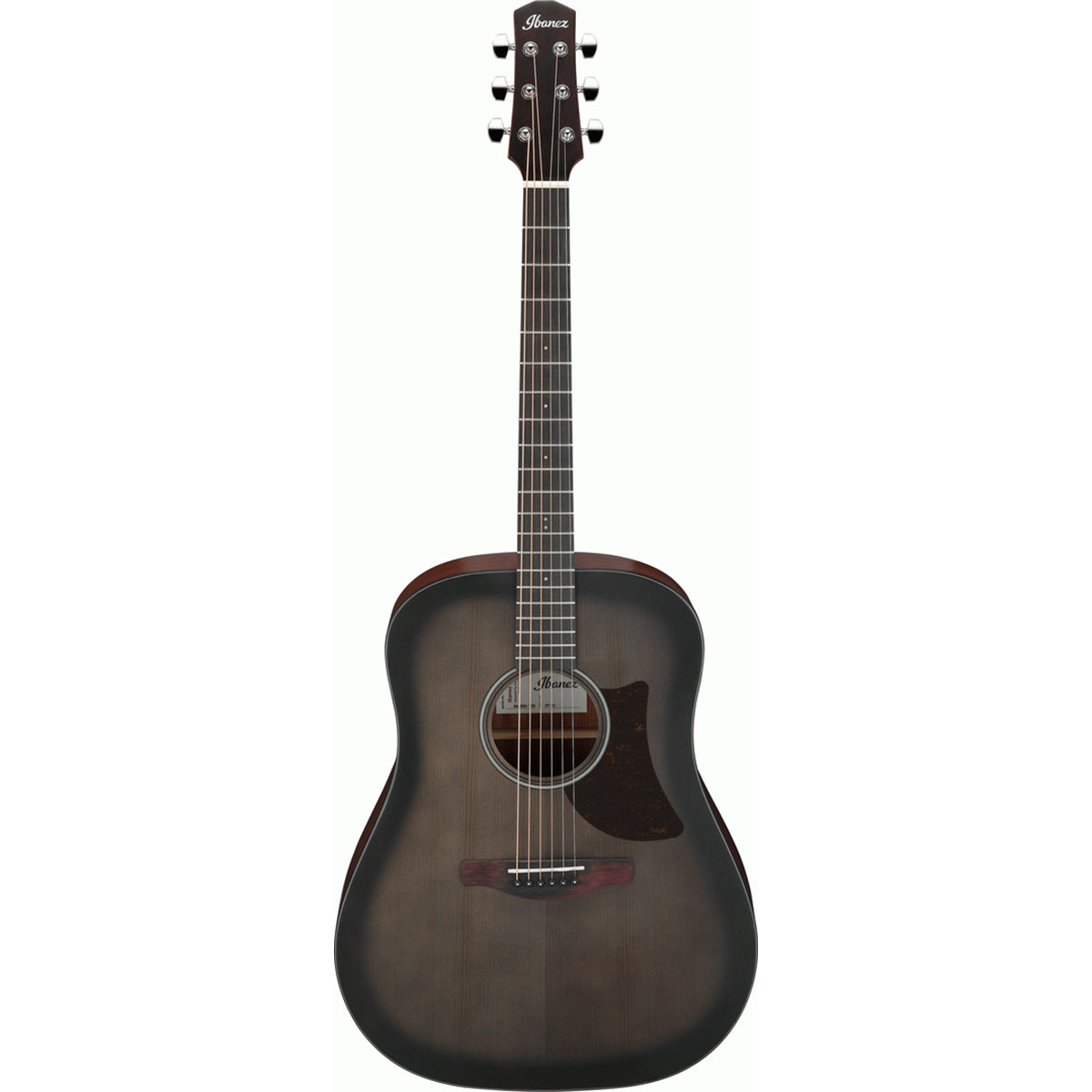 Ibanez AAD50 Advanced Acoustic Guitar Transparent Charcoal Burst Low Gloss