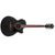 Ibanez AE295 Acoustic Guitar AE Weathered Black w/ Pickup & Cutaway - AE295WK