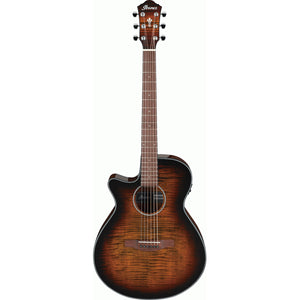 Ibanez AEG70L Acoustic Guitar Tiger Burst High Gloss