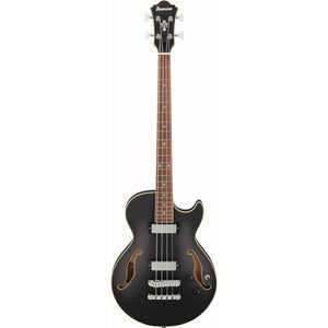 Ibanez AGB200 Artcore Electric Bass Guitar Hollow Body Black Flat