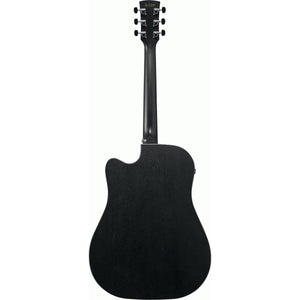 Ibanez AW1040CE Acoustic Guitar All Solid Weathered Black Open Pore