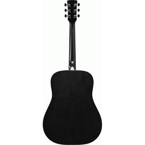 Ibanez AW84 Artwood Acoustic Guitar Weathered Black Open Pore