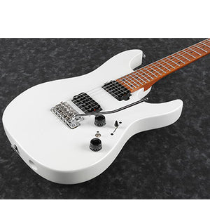 Ibanez Prestige AZ2402 PWF Electric Guitar Pearl White Flat w/ Case