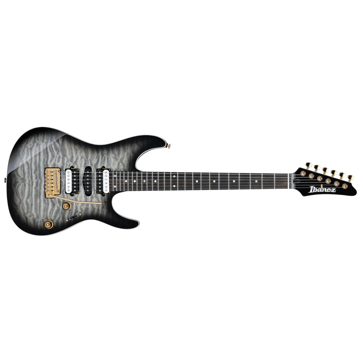 Ibanez AZ47P1QM Premium Electric Guitar Black Ice Burst w/ Gig Bag