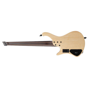 Ibanez EHB1265MS Headless Bass Guitar 5-String Multi-Scale Natural Mocha Low Gloss w/ Gig Bag