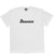 Ibanez IBAT008S White T-Shirt Black Logo Small