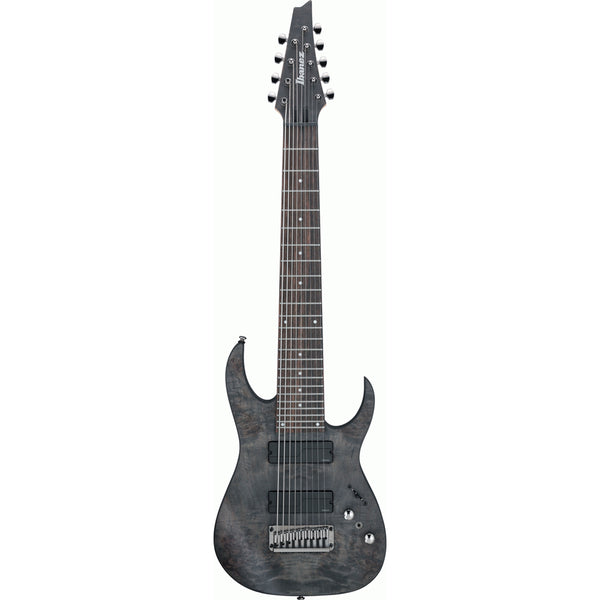 Ibanez RG9PB Electric Guitar 9 String Transparent Gray Flat