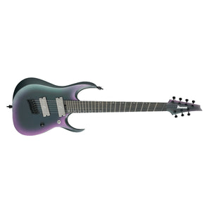 Ibanez RGD71ALMS Axion Label Electric Guitar 7-String Multi-Scale Black Aurora Burst Matte - RGD71ALMSBAM