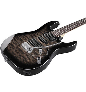 Ibanez GIO RX70QA TKS Electric Guitar Transparent Black Sunburst