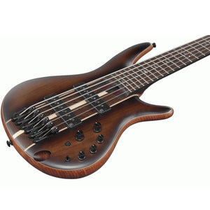 Ibanez SR1356B Premium Bass Guitar Dual Mocha Burst Flat w/ Gigbag