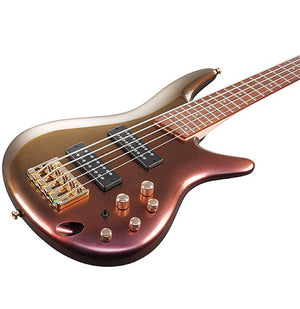 Ibanez SR305EDX RGC Bass Guitar 5-String Rose Gold Chameleon