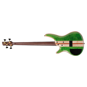 Ibanez SR4FMDX Premium Bass Guitar Emerald Green Low Gloss w/ Gig Bag