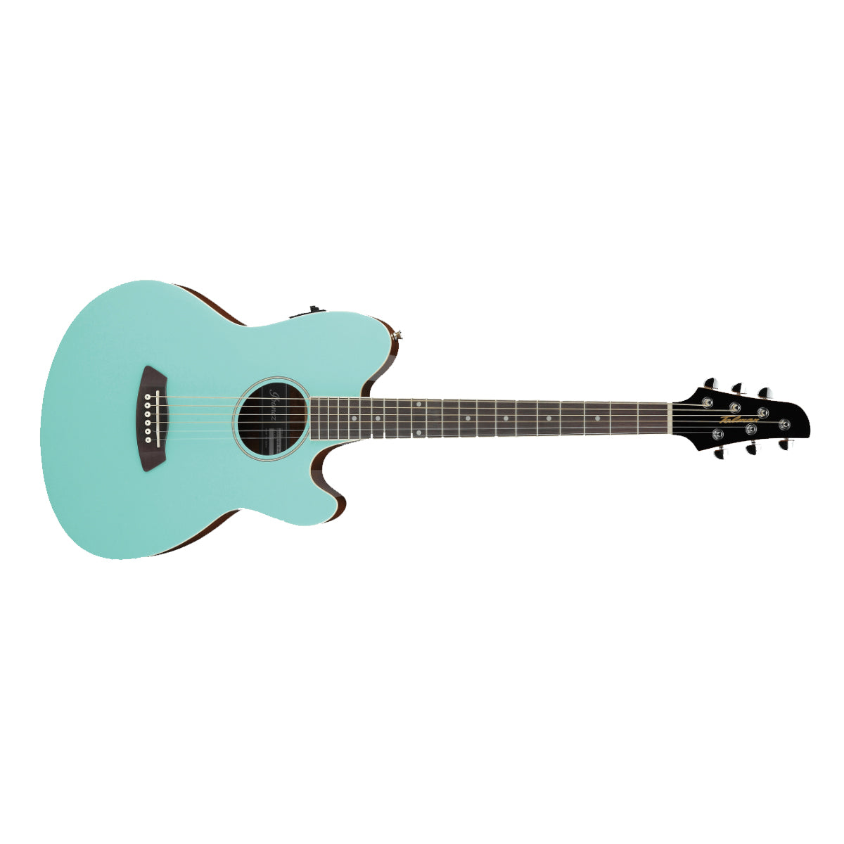 Ibanez TCY10E Talman Double Cutaway Acoustic Guitar Gloss Sea Foam Green w/ Pickup - TCY10ESFH