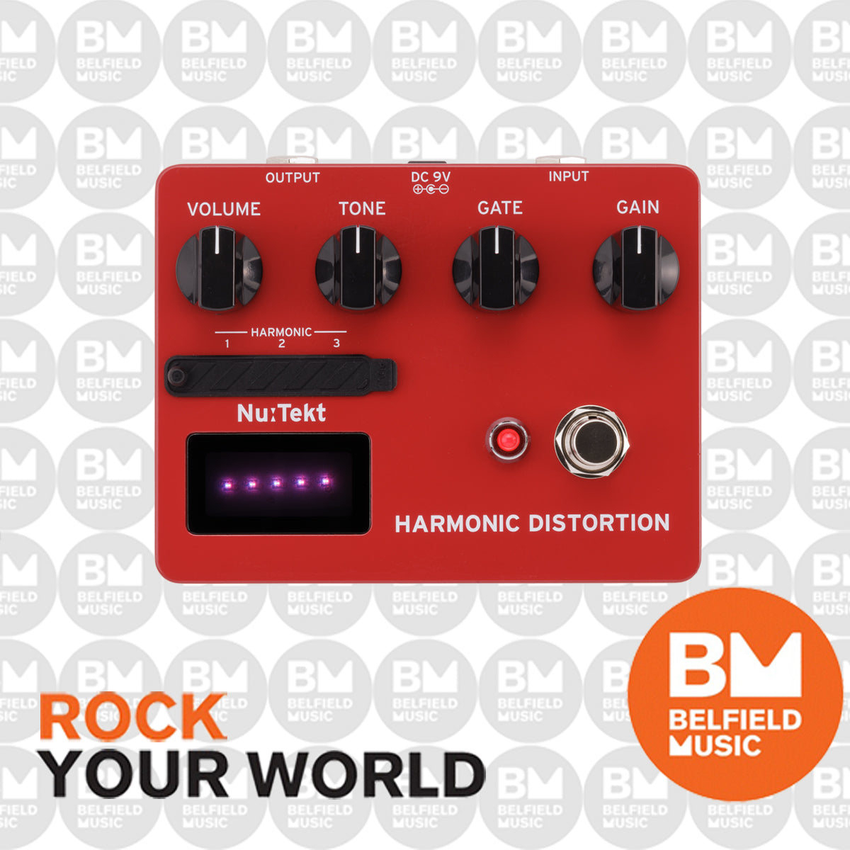 Korg Nu:Tekt HD-S Harmonic Distortion Effects Pedal Kit - Belfield Music