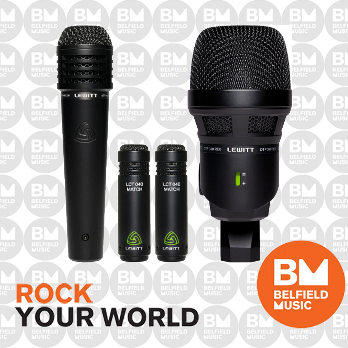 4 piece fashion microphone set