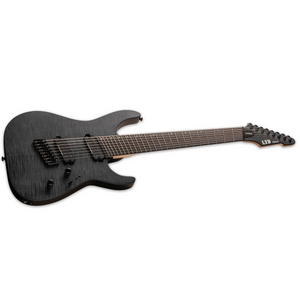 ESP LTD M-1008 MULTI-SCALE 8-String Electric Guitar See Thru Black Satin - LM-1008MSBLKS