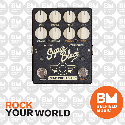 Mad Professor Super Black Effects Pedal - Buy Online - Belfield Music