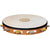 Meinl TAH1M-SNT Headed Wood Tambourine Super Natural w/ 1 Row Dual Alloy Jingles