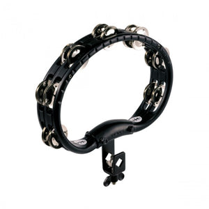 Meinl TMT2BK Mountable ABS Tambourine Black w/ Steel Jingles