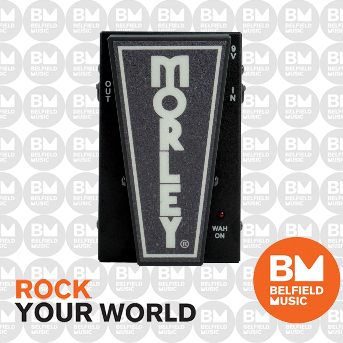 Morley 20/20 Classic Switchless Wah Pedal - Buy Online - Belfield Music