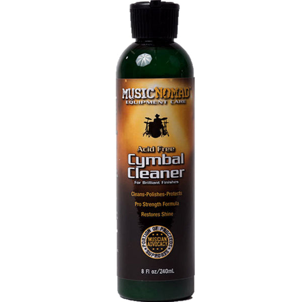 MUSIC NOMAD MN111 Cymbals Care Cleaner. Applicable to the