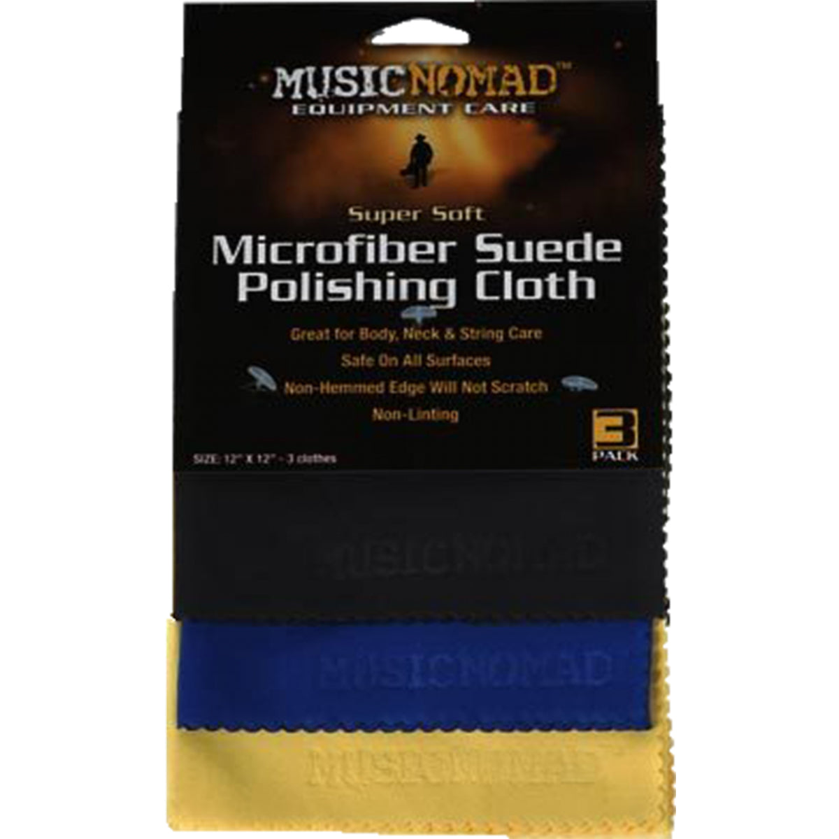 Music Nomad MN201 Microfiber Suede Polishing Cloth