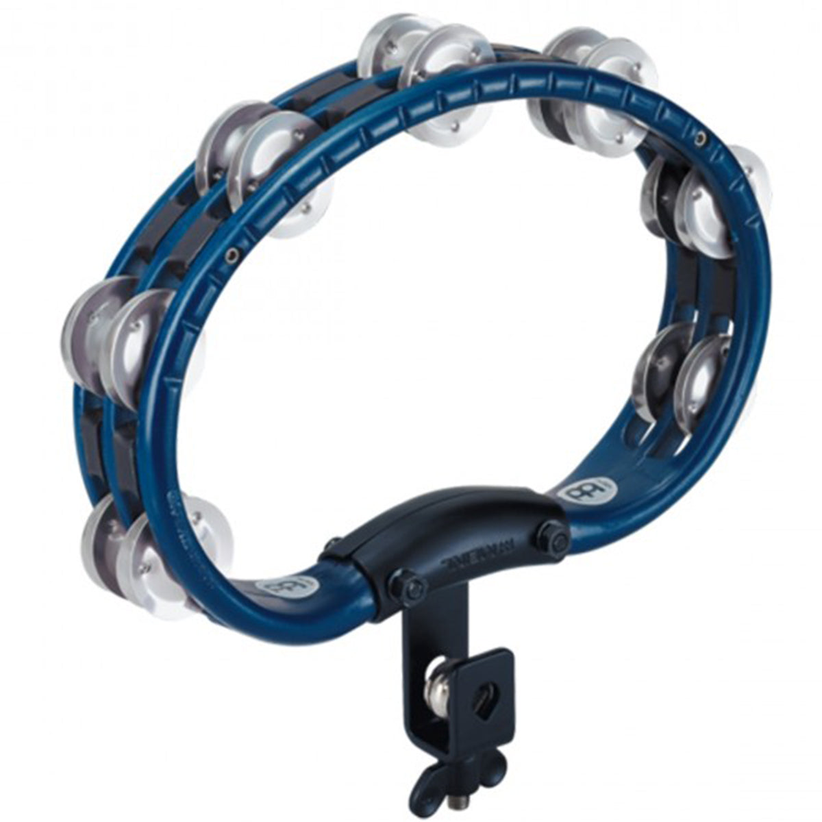 Meinl TMT2A-B Mountable ABS Tambourine Blue w/ Aluminum Jingles