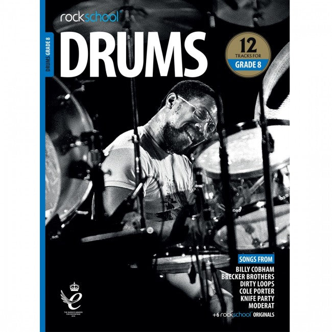 ROCKSCHOOL Drums Grade 8 2018-2024 Book