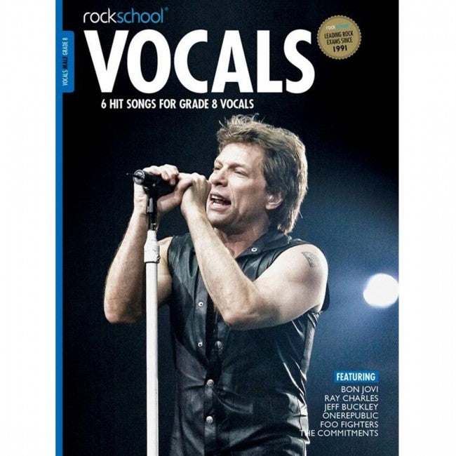 ROCKSCHOOL Vocals Grade 8 Male 2014-2020 Book