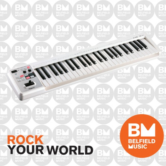 Roland A-49 MIDI Keyboard Controller White A49WH - Buy Online