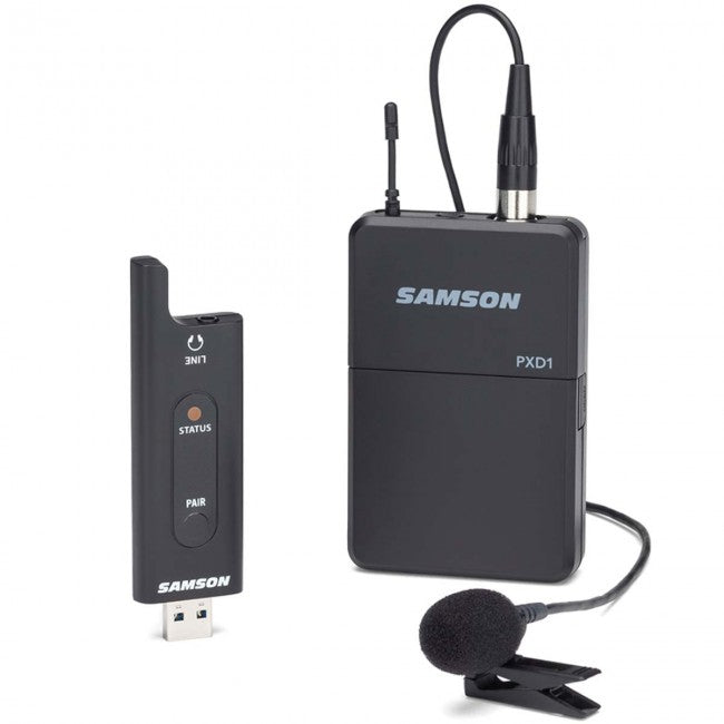 Samson Wireless XPD2 PRES USB Digital Wireless Mic System Lapel