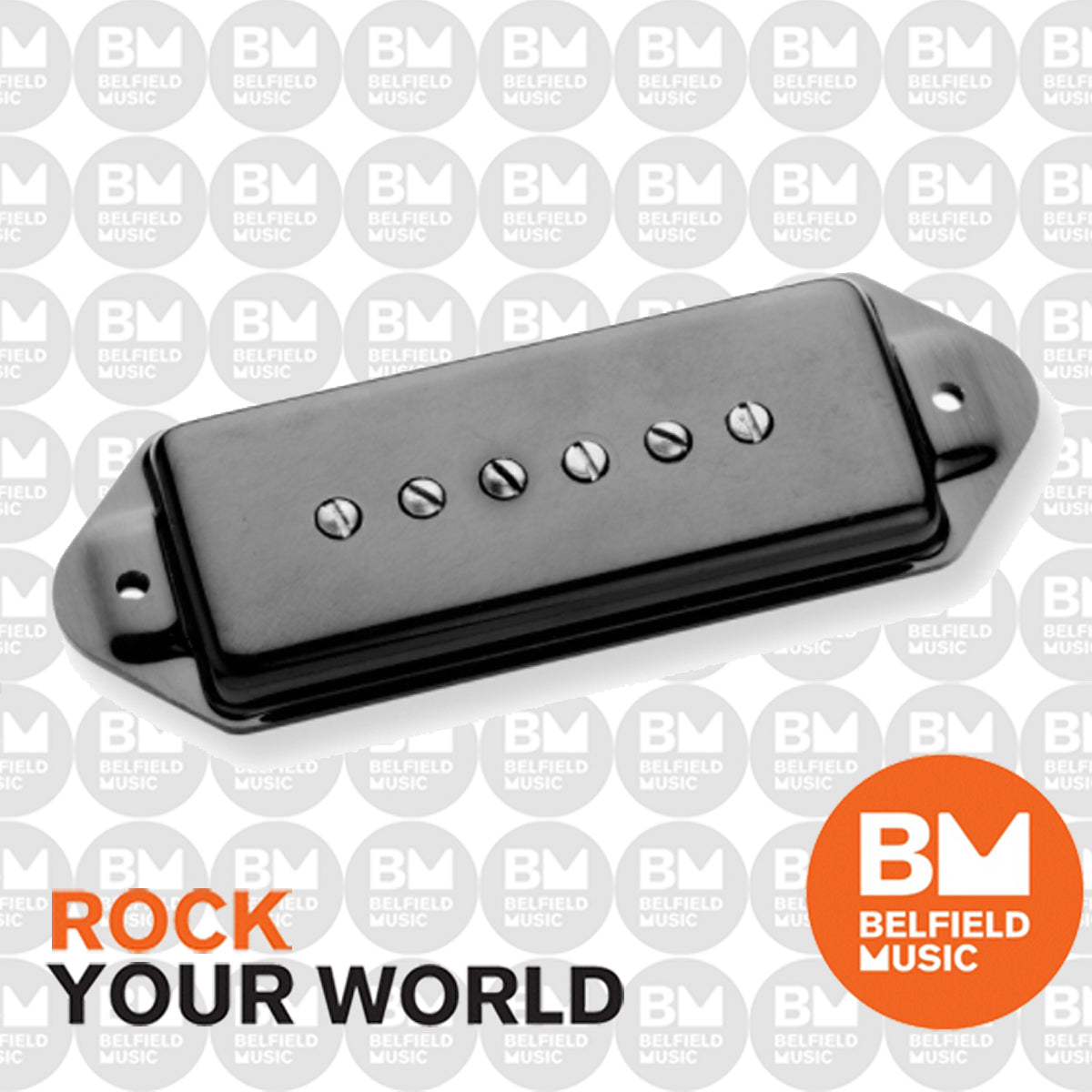 Seymour Duncan Antiquity P90 Dog Ear Neck Black Pickup - Buy