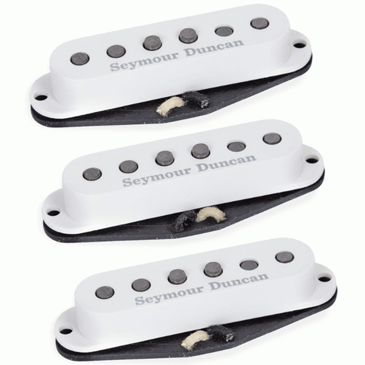 Seymour Duncan Scooped Strat Pickup Set White