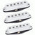 Seymour Duncan Scooped Strat Pickup Set White