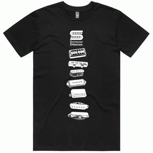 Seymour Duncan SDTD4M Stacked Pickups T-Shirt Medium